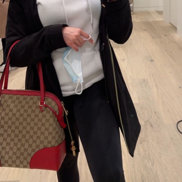 RARE Red Gucci Logo Monogram tote bag - Picture 10 of 10